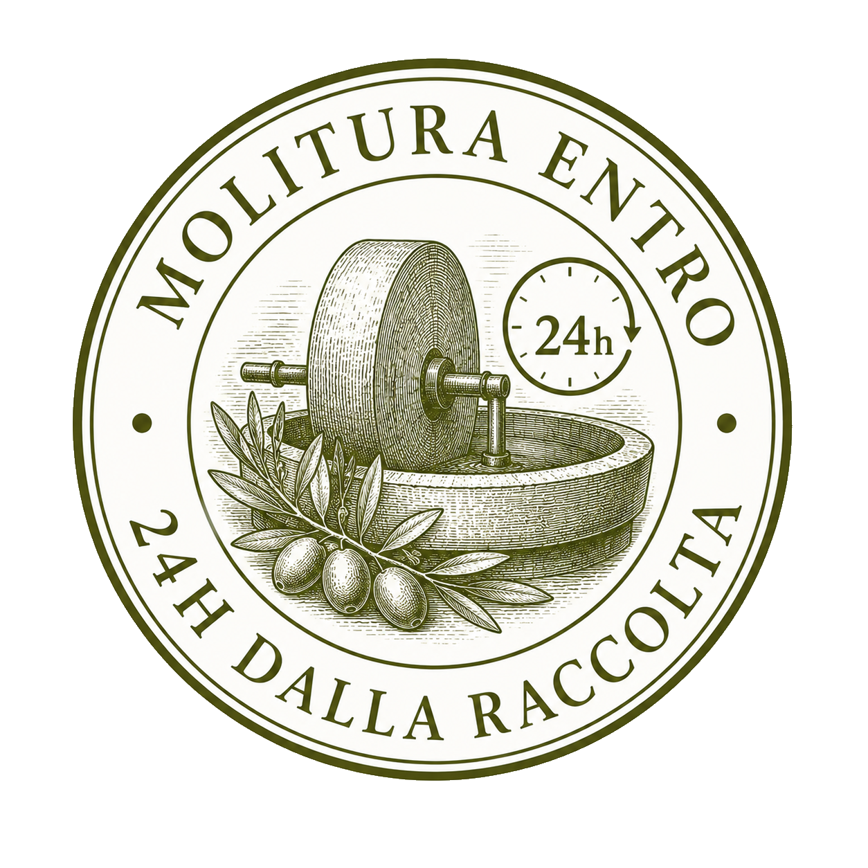 Molitura entro 24 ore dalla raccolta