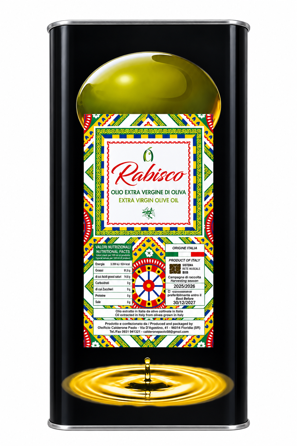Olio extravergine 5 L